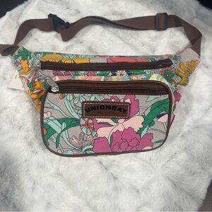 UNIONBAY Floral Crossbody Bag - Multicolor waist Fanny pack
